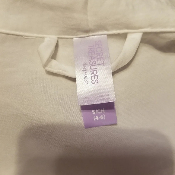 Secret Treasures Wedding Bride Satin Robe S 4-6 - Picture 5 of 7